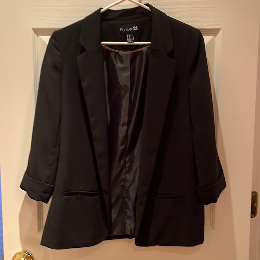 Forever 21 Black Blazer